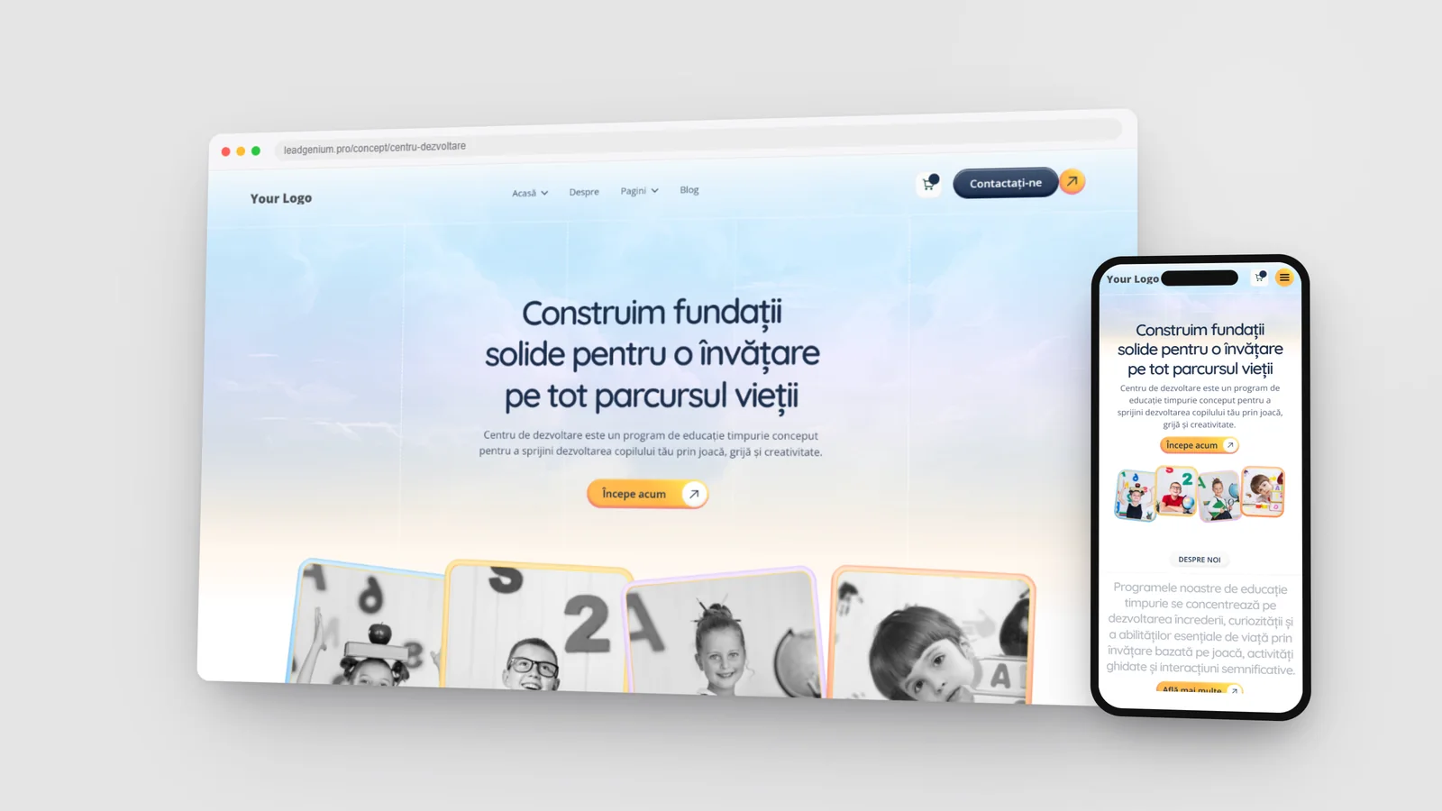 Centru de dezvoltare — leadgenium.pro/concept/centru-dezvoltare