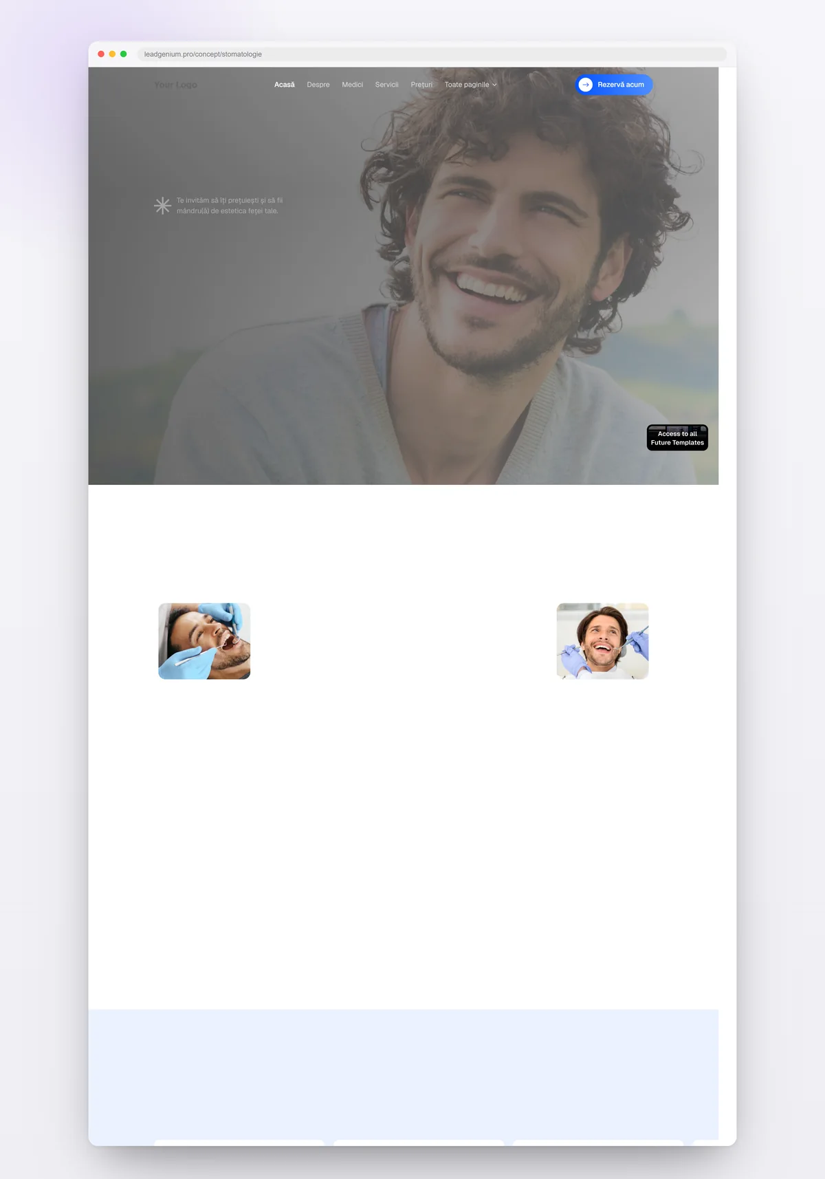 Stomatologie — leadgenium.pro/concept/stomatologie